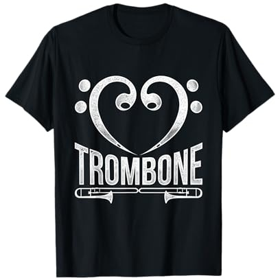 Geschenk für Posaunist Jazz Musik Posaune T-Shirt
