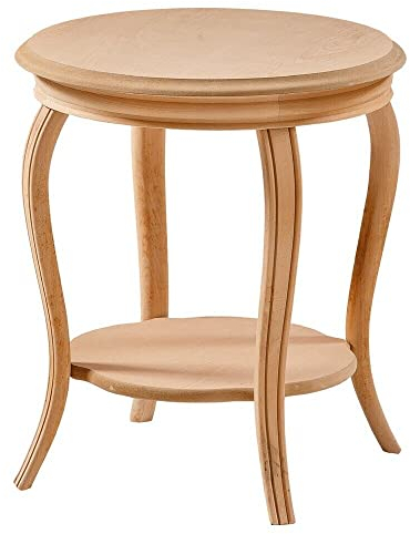 Beistelltisch Natur Telefontisch Blumenständer/Hocker Holz 74x41 Blumentisch Pflanzenständer Art 2531