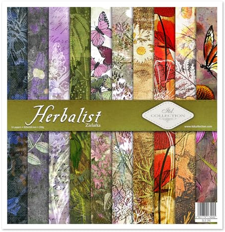 ITD Collection - Paquete de Scrapbooking 12 x 12 Pulgadas, Papel Decorativo para Decoupage y Fabricación de Tarjetas - 310 x 320 mm (SLS-050- HS Code 48025890)