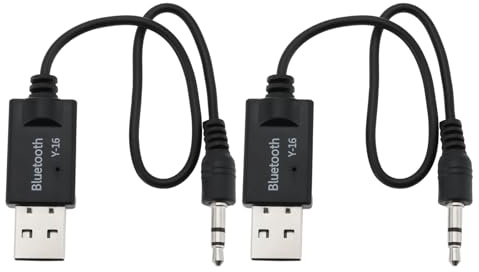 Create idea Cable receptor USB Bluetooth a AUX de 3,5 mm, adaptador de audio Bluetooth en línea compatible con Mini Cooper Gen 2 3 R56 R55 F56 F55 R60