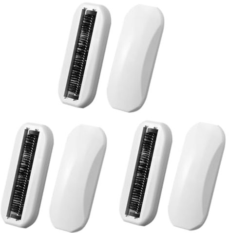 STOBAZA 3pcs Table Brush Crumb Sweeper Rolling Crumb Collector Fluff Remover for Clothes and Carpets