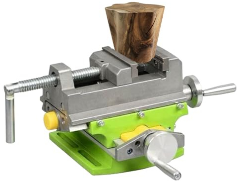 Étau pour perceuse à colonne – Serre-joint métallique robuste pour le fraisage et le travail du bois | Étau de serrage stable pour table de perceuse à colonne, outil d'atelier durable pour le perçage,