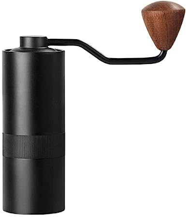 DANNMPX Cafetière Piston Moulins à café Moulin Manuel Grain Main avec réglage Conique en Acier Inoxydable Café