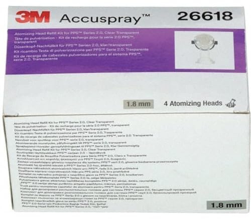 3M Accuspray Düsenkopf für PPS Serie 2.0, 1.8 mm, Klar, 26618