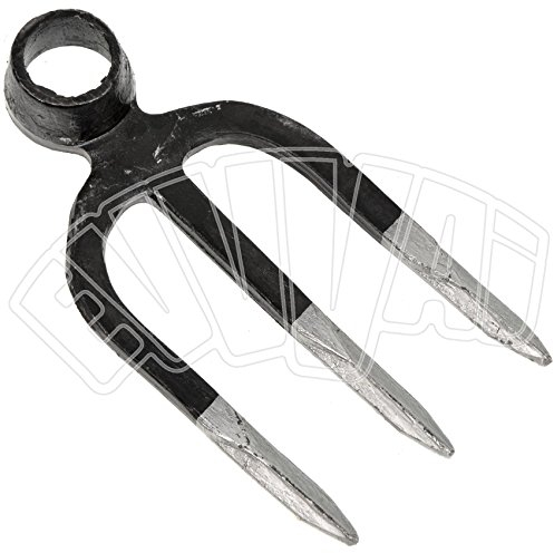 1200 GR ZAPPA TRE CORNA OCCHIO TONDO TRIDENTINO TRIDENTE PER ORTO GIARDINO