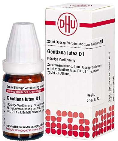 GENTIANA LUTEA D 1, 20 ml
