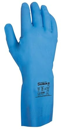Juba G, sin soporte nitrilo satinado, azul - SIZE: 8