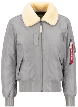 Alpha Industries Herren Injector III, Silver, S