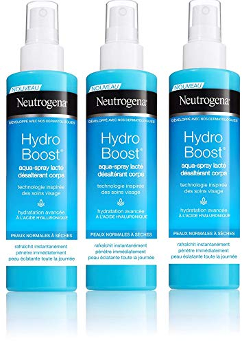 Neutrogena Hydro Boost Agua Spray - 200 ml x 3 unidades
