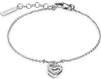JETTE Damen-Armband 925er Silber 15 Zirkonia
