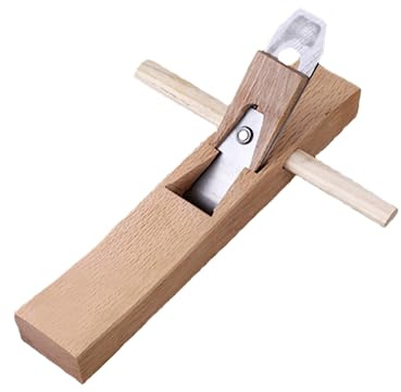 Woodworking Plane,Hand Planer,Wood Planer,Wooden Carpenter &Woodcraft Tool for Finishing Wood Surface,Trimming (250mm)