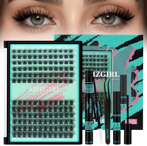 Midnight Lash Extension Kit, DIY | 144Pcs, D-Mix 8-16mm, with Bond, Seal, Remover & Applicator