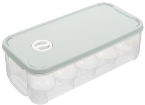 Pink Plastic Covered Egg Tray Box for 10 Eggs Refrigerator Storage