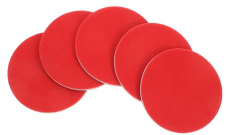 MUSISALY 5pcs Professional Sanding Blocks for Mobile Phone Cases Car Sandpaper Sponge Pads for Crafts Automotive Paint