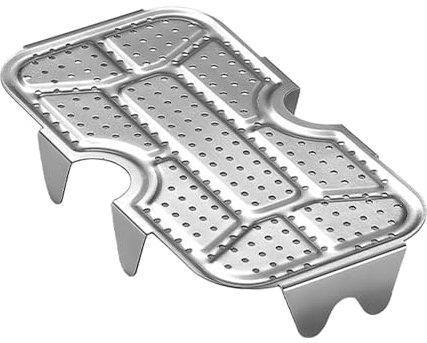 Soporte de cocción al vapor al aire libre - Inserto de cocina Vapor de Camping, bandeja de la caja de almuerzo | Olla de vapor de acero inoxidable, bandeja de vapor multifuncional, soporte de rejilla