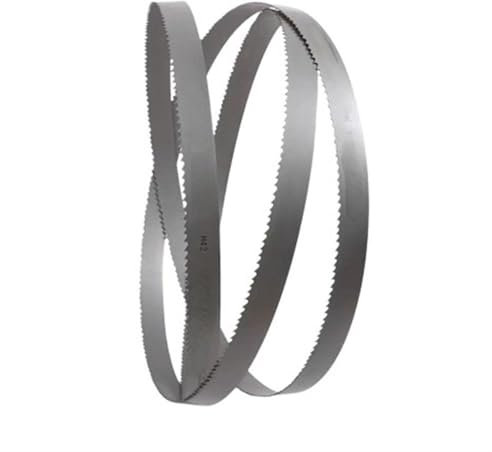 SXPXP Bandsäge 1400 1425 1712 2240 mm Bimetall-Bandsägeblatt, 1/2 Zoll M42-Bandsägeblätter, 6TPI 13 x 0,6 mm Bandsägeblatt for Schneiden von Hartholz (1712 x 13 x 0,6 mm)(1425x13x0.6mm)