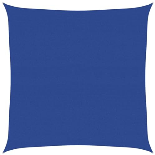 Genérico Toldo de Vela Cuadrado HDPE Azul 160 g/m² 4x4 m,Casa y jardín,Jardín,Artículos de Exterior,Sombrillas,Azul,3.3 kg,311496