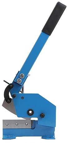 NICCOO Ciseaux à levier 125 mm - Plaque plate en métal - Ciseaux à levier - Cisailles à tôle - Cisailles à percussion Heavy Duty Metal Cutting Shear Guillotine Shears