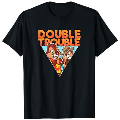 Disney Chip and Dale Orange Double Trouble Triangle T-Shirt