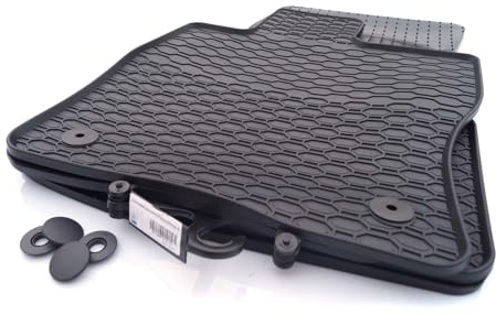 Gummimatten für Cupra Formentor (alle) Premium Gummi Matten Fußmatten in Original Qualität Geruchsneutral 4-teilig Schwarz, modernes Wabendesign
