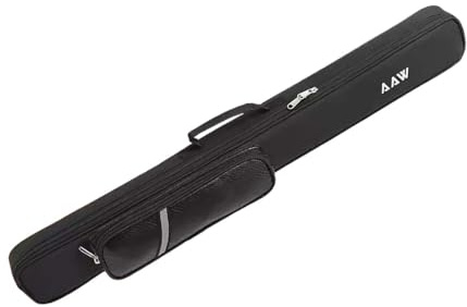 Étui pour Bâton de Billard, Pochette de Rangement pour Bâton de Billard, Sac de Transport Portable, étui pour Queue de Billard 3/4, Accessoire de Prot, Noir