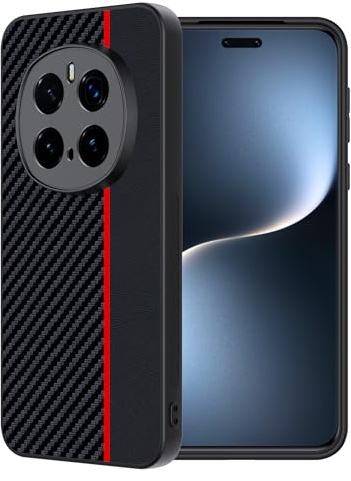 FDHYFGDY Mobile Phone Case for Honor Magic 7 Pro, Carbon Fibre, Shockproof, Scratch-Resistant, Camera Protection, Protective Case