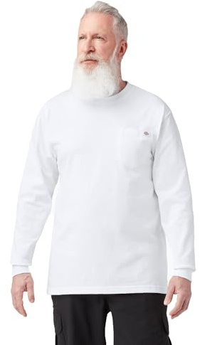 Dickies Big and Tall Herren-Sweater, mit Langen Armen und Rundhalsausschnitt, schwer