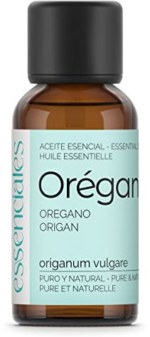 Essenciales - Aceite Esencial de Orégano, 100% Puro, 30 ml | Aceite Esencial Origanum Vulgare