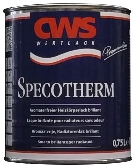 CWS Specotherm 750 ml weiß aromatenfreier Heizkörperlack