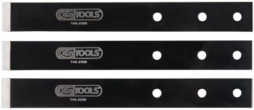 KS Tools 140.2358 Falzschaberklingen-Satz,Klingenlänge 19mm,3-tlg.