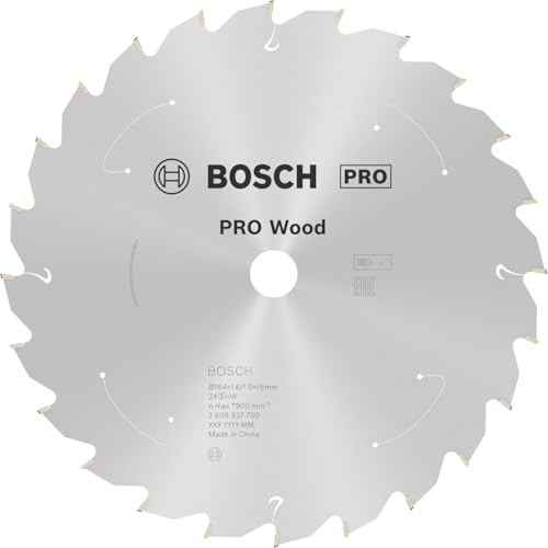 Bosch Professional cirkelsågblad Standard for Wood 16 mm bore diameter 184 mm Diameter