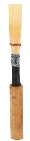 Alomejor Oboe Reed Medium Hard Oboe Reeds Handmade Oboe Reed Cork Wind Instrument Parts with Storage Sleeves