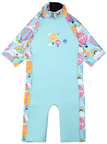 Splash About Combinaison de plongée pour Enfant Matière Anti-UV, Up & Away, 1-2 Ans