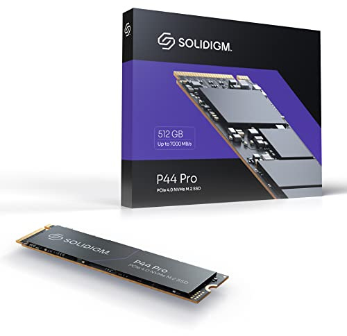 SOLIDIGM SSD P44 PRO 512GB M.2 80MM PCIE GEN 4 HYNIX V7 Retail