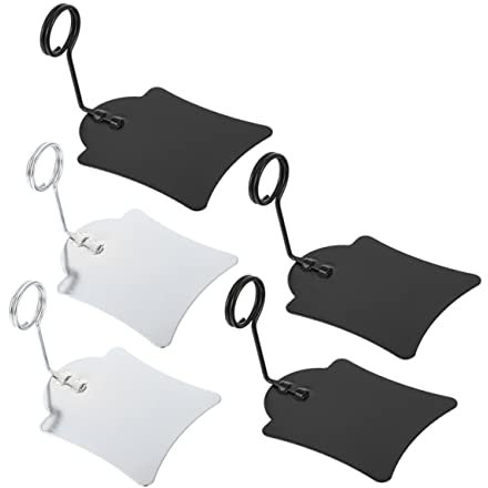 NUOBESTY 5stücke Preisschild-clip Aus Rostfreiem Stahl Zum Anbringen Von Und Werbeschildern Für Einzelhandel Supermärkte Und Messen Pro Packung