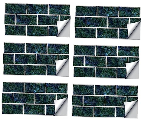 TOPBATHY Entfernbare Aufkleber 6 Stück Ofenölbeständiger Wandaufkleber Schutzfolie Für Pvc Schränke Aufkleber