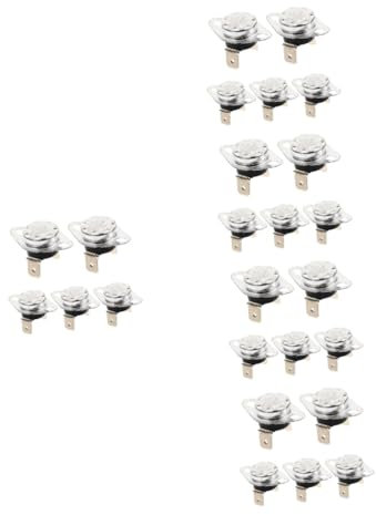 Angoily 25stücke Thermostat Temperaturregler Für Wasserkocher Und Getränke Automatischer Reset Präzise Temperaturkontrolle Für Heizung Und Kaffeezubereitung