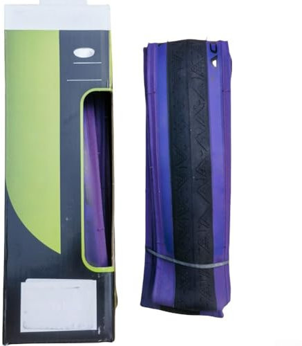 Neumáticos de bicicleta de 700 x 25 C, a prueba de pinchazos, plegable, diseñado para un rendimiento óptimo en carretera (700 x 25 C, azul)