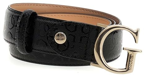 GUESS Aldina Adjustable Belt W95 Black - kürzbar