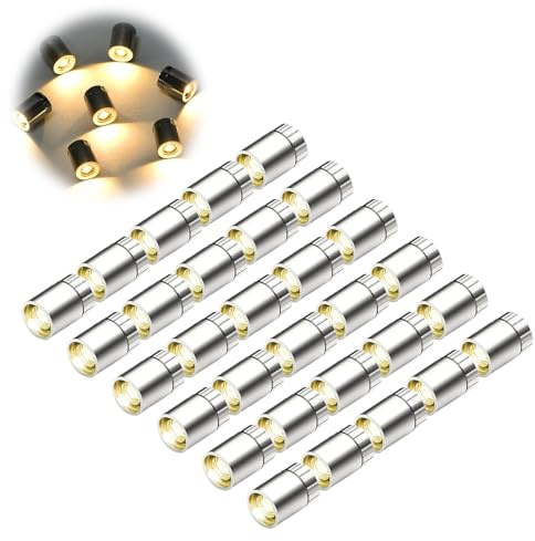 30 Stück Mini LED Lichter,LED Minilichter Lichter,LED Ballonlichter,Luftballons Warmweiß,Mini LED Licht Dekoration,für für Puppenhäuser,Weihnachten,Party