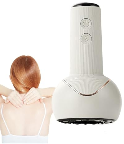 Aparato de masaje con ventosas eléctrico | Kit de eléctrica | Dispositivo de masaje calefactor inalámbrico recargable | Para cuerpo entero deportistas mujeres adultas