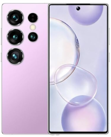 LatsYrs Mini Handy Smartphone，4.5-Zoll-Bildschirm 3000 mAh 3 GB RAM + 32 GB ROM, Dual-SIM, Dual-Kamera, Android 10.0, Bluetooth, FM, GPS 4G kein Vertrag Telefon (Pink)