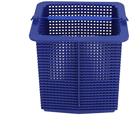 Respicefinem Replacement Skimmer Basket Plastic Swimming Pool Pump Basket Efficient Cleaning Accessory For Daily Maintenance And Debris Removal