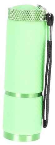 Healvian Linterna Morada UV Secador de Esmalte de Uñas Portátil Detector de Billetes Falsos Luz de Prueba para Manicura