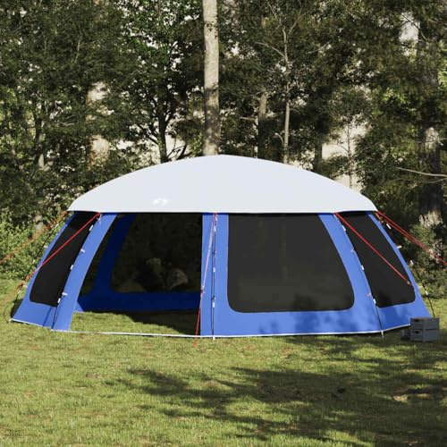 Mokuyary Tenda da Piscina Zanzariera Rimovibile Pareti Maglia Blu Azur per Piscina, Terrazza, Esterno -C