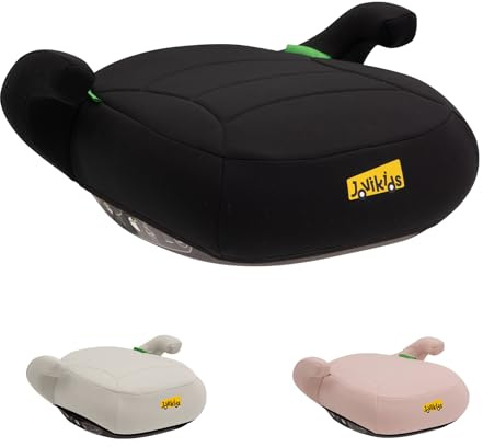 Sitzerhöhung Auto Kinder, ECE R129 Kindersitzerhöhung 125-150cm, Verdickter Stoffbezug, Leicht Waschbar, Kinderautositze Sitzerhöhungen