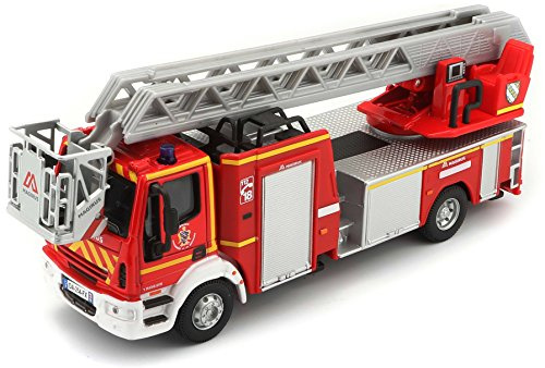 Bburago -Feuerwehrautos aus Metall im Maßstab 1:55 IVECO MAGIRUS 150-E 28