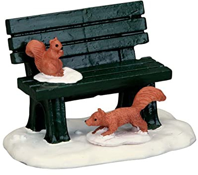 LEMAX - Park Bench In Winter 54938 Bank Zubehör Weihnachtsdorf Winterdorf