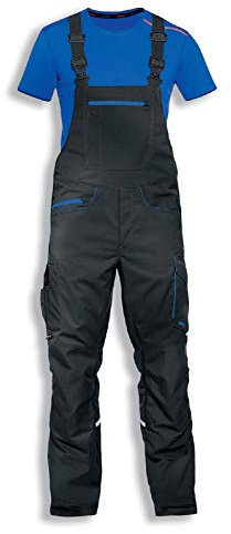 Uvex Suxxeed Arbeitshose - Sicherheits-Latzhose f. Herren - Grau - Gr 56