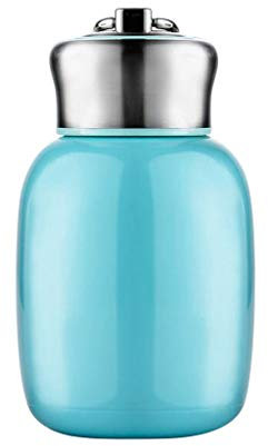 Bouteille d'eau portable,200ml Mini tasse,Tasse Isotherme en Acier Inoxydable Bouteille sous Vide Mug de Voyage Tasse à Café avec Couvercle et Bouchon Verseur